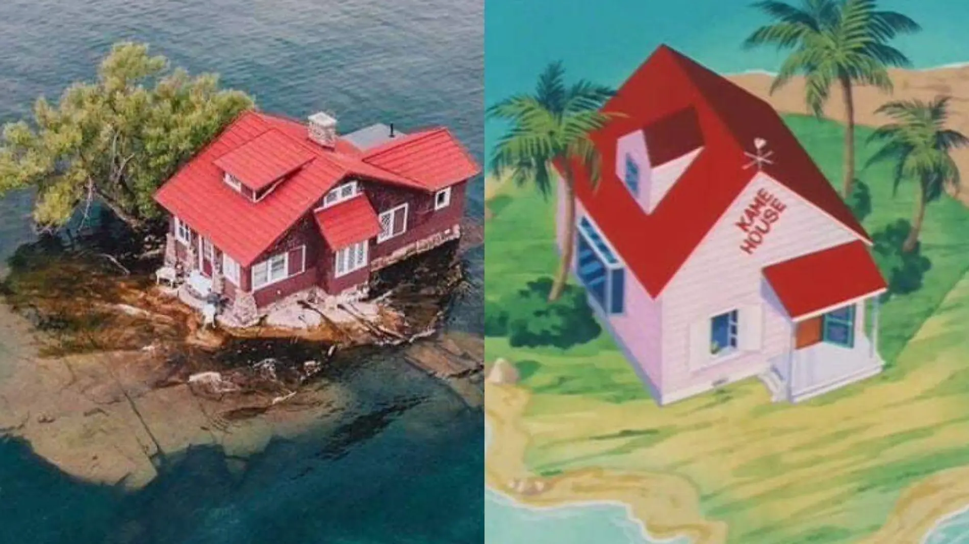 Isla mas pequeña, Kame House